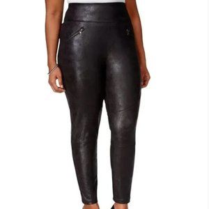 Melissa McCarthy Seven7 Vegan Moto Skinny Pant - Plus Size, NWT